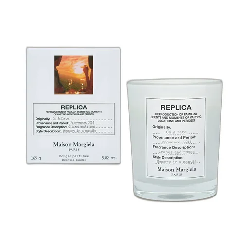 Replica On A Date Candle
