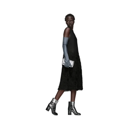 Retrograde Silk Knit Dress