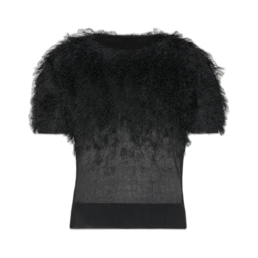 Retrograde Silk Knit Top