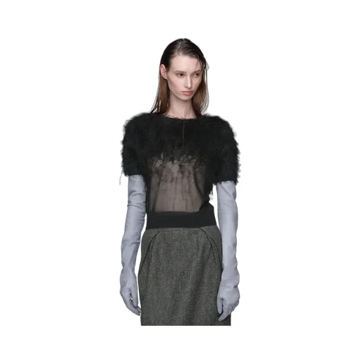 Retrograde Silk Knit Top
