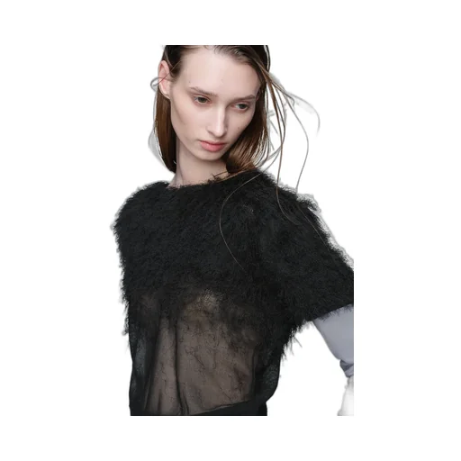Retrograde Silk Knit Top