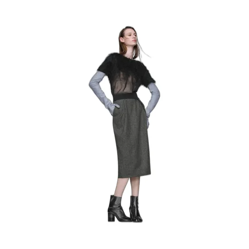 Retrograde Silk Knit Top