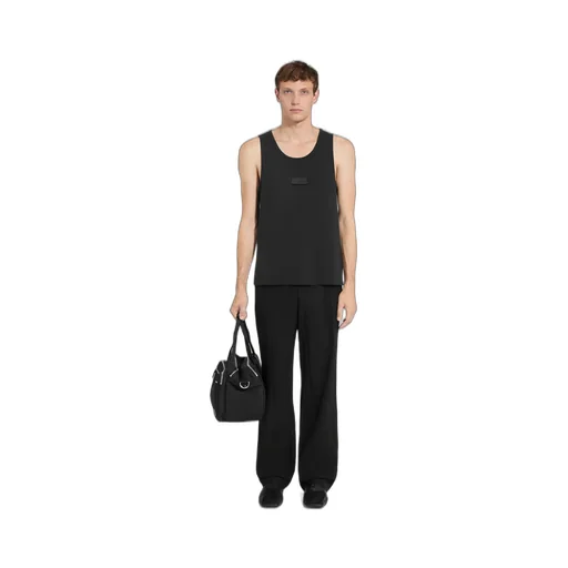 Ribbed Jersey Tank Top