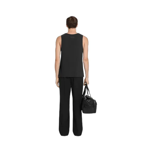 Ribbed Jersey Tank Top