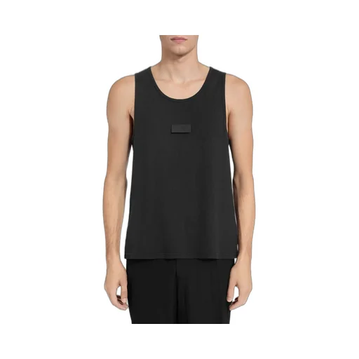 Ribbed Jersey Tank Top