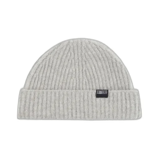 Ribbed Wool Beanie