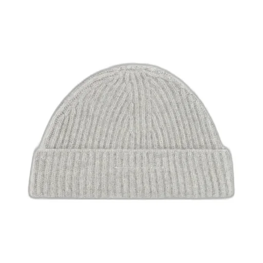 Ribbed Wool Beanie