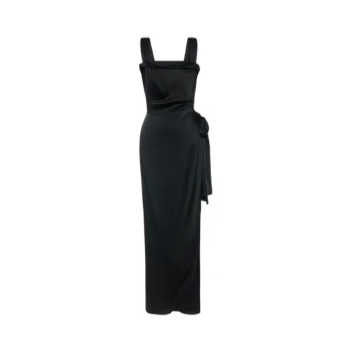 Silk Satin Maxi Dress
