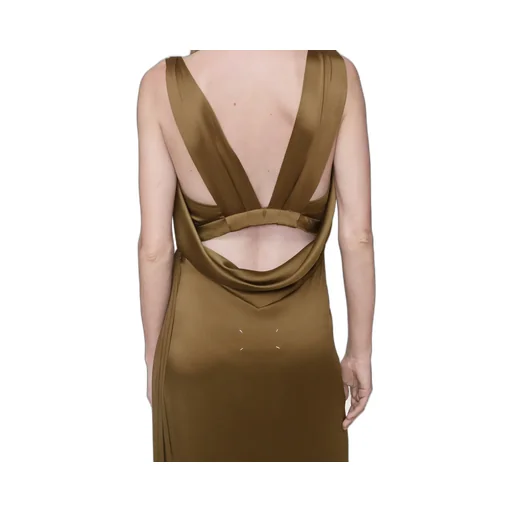 Silk Satin Maxi Dress