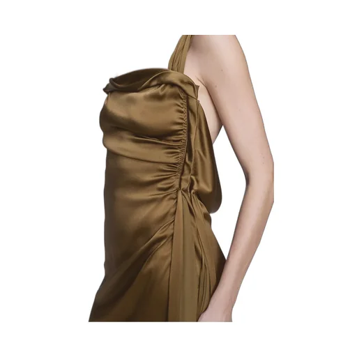 Silk Satin Maxi Dress