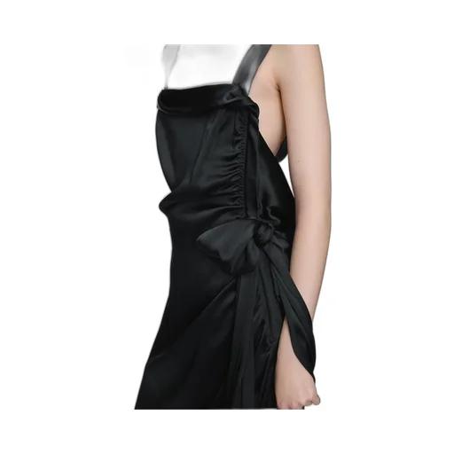 Silk Satin Maxi Dress