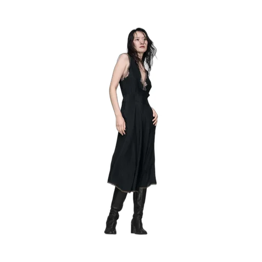 Silk Midi Dress