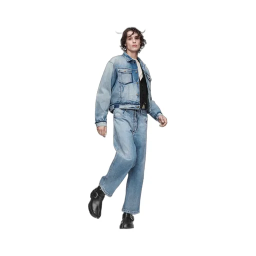 Straight-Leg Cropped Jeans