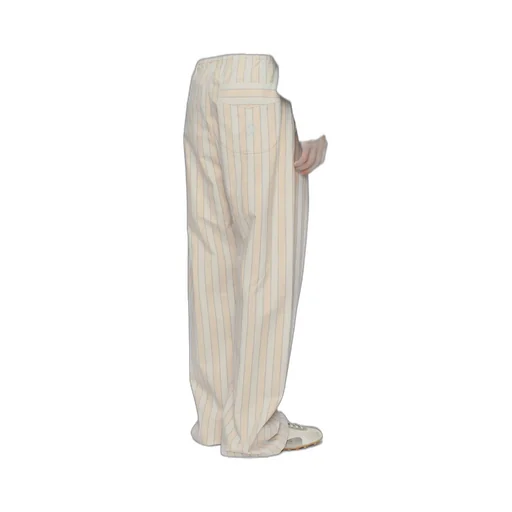 Striped Pyjama Cotton Trousers