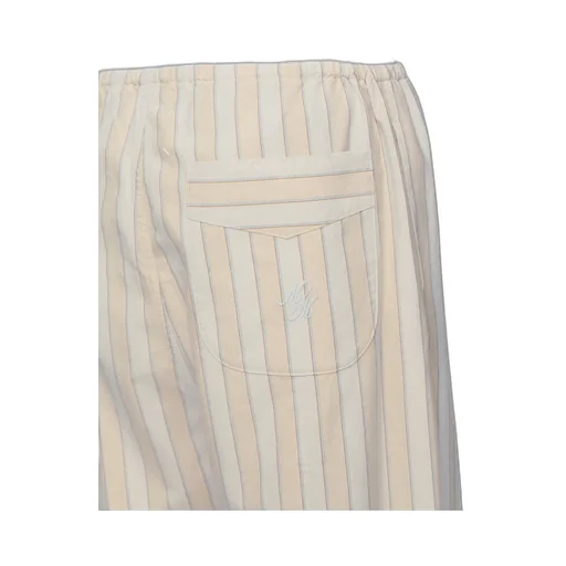 Striped Pyjama Cotton Trousers