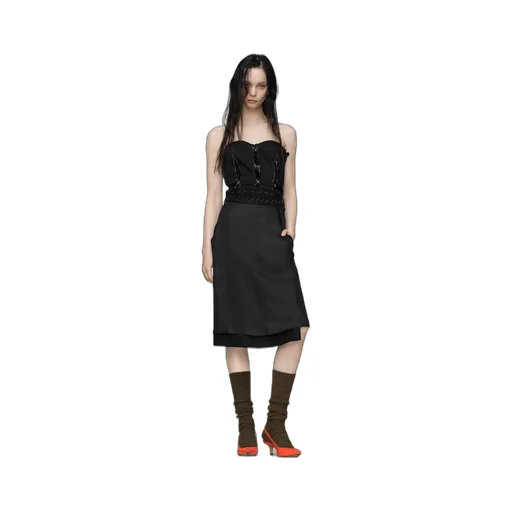 Strapless Midi Dress