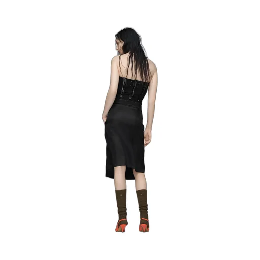 Strapless Midi Dress