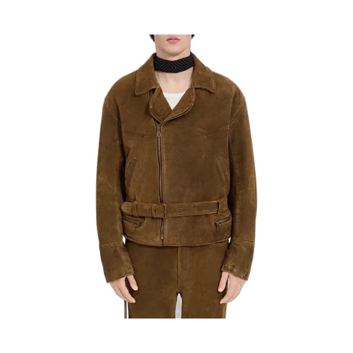 Suede Biker Jacket