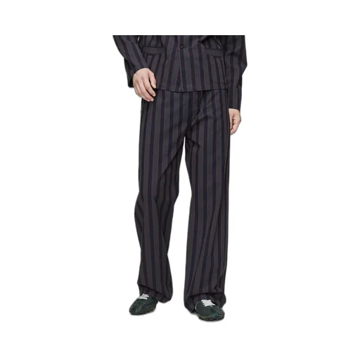 Striped Pyjama Cotton Trousers
