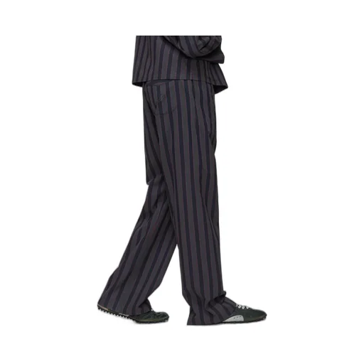 Striped Pyjama Cotton Trousers
