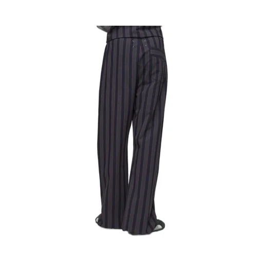 Striped Pyjama Cotton Trousers