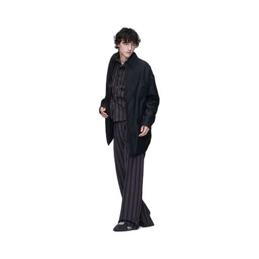 Striped Pyjama Cotton Trousers