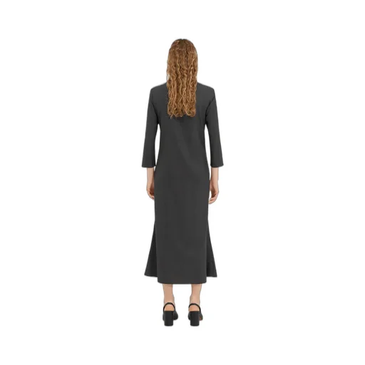 Tailored Dress With Gloves