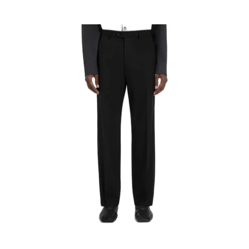 Tailored Wool-Blend Trousers