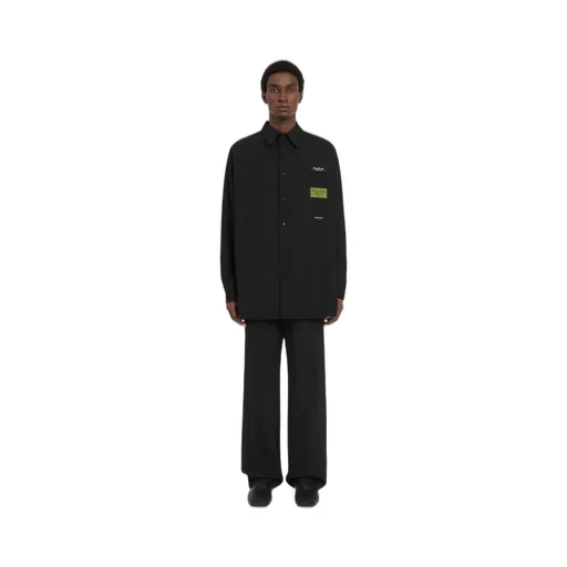 Tailored Wool-Blend Shirt