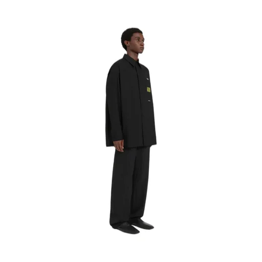 Tailored Wool-Blend Shirt