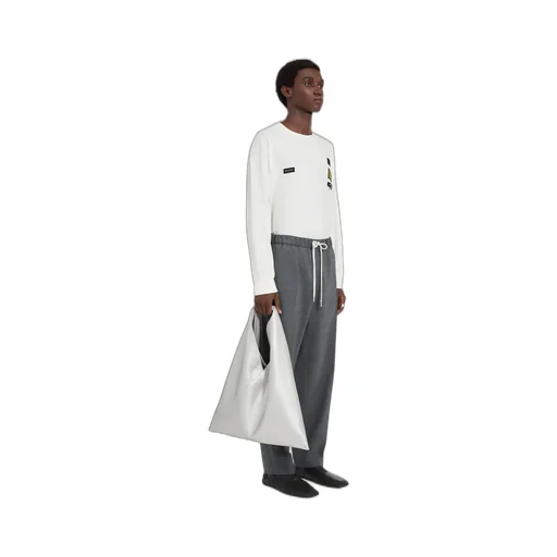 Tailored Wool-Blend Trousers