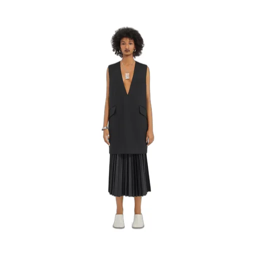 Tailoring Wool Mini Dress