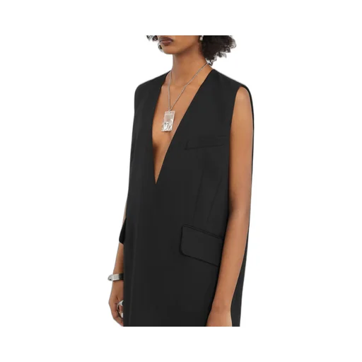 Tailoring Wool Mini Dress