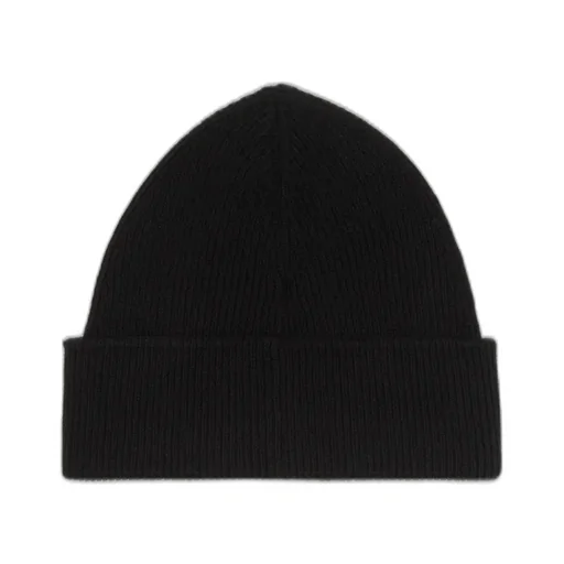 Taped Label Wool Beanie