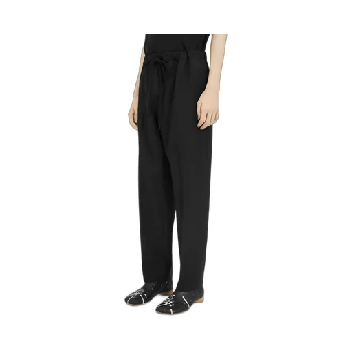Tapered Leg Tailoring Wool Trousers
