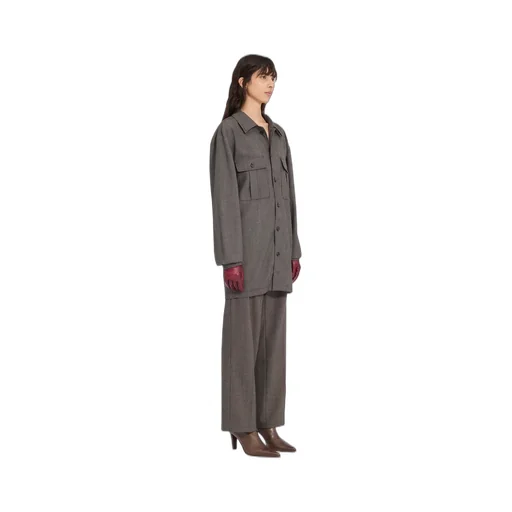 Tweed Shirt Dress