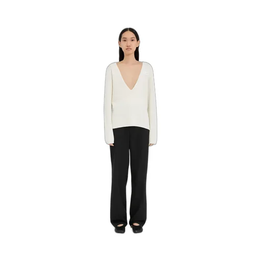 V-Neck Wool Sweater