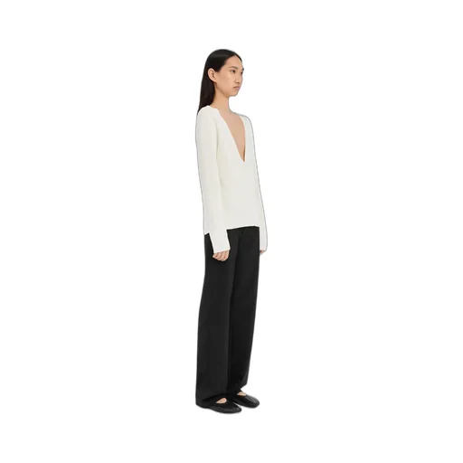 V-Neck Wool Sweater