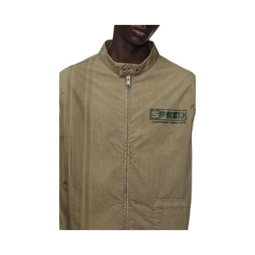Vintage-Style Sportswear Jacket