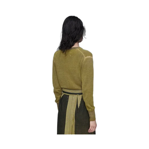 Virgin Wool V-Neck Cardigan
