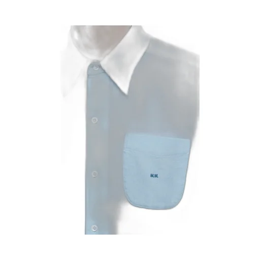 Virgin Wool Long-Sleeved Shirt