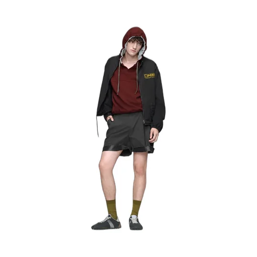 Vintage-Style Sportswear Jacket