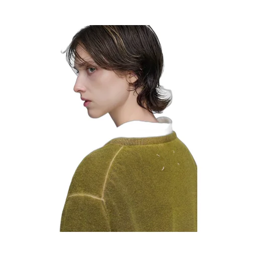 Virgin Wool V-Neck Sweater