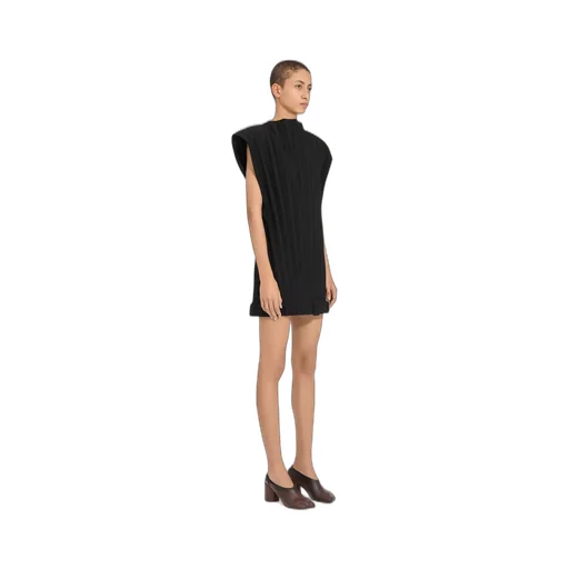 Wool Blend Mini Dress