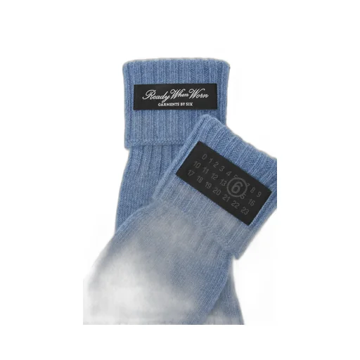 Wool-Blend Knit Gloves