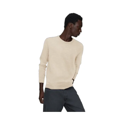 Wool-Blend Patch Sweater