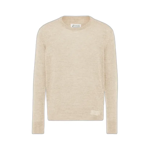 Wool-Blend Patch Sweater
