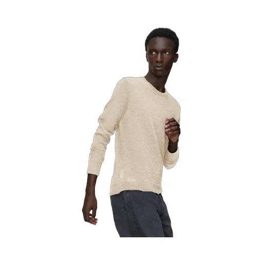 Wool-Blend Patch Sweater