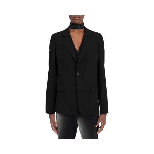 Wool Blend Suit Jacket