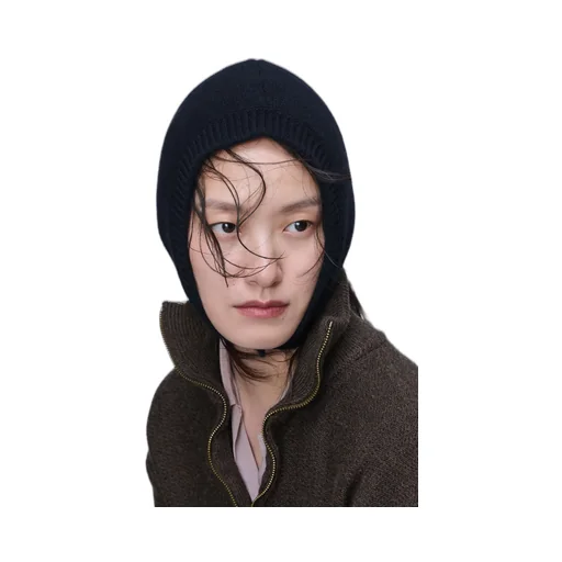 Wool Knit Hood